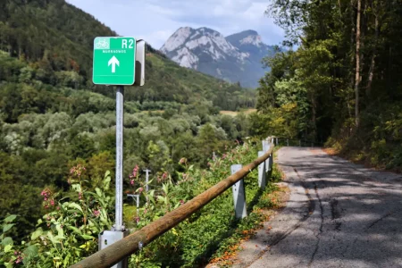 Murradweg R2 in Österreich