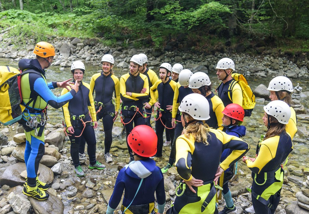 Canyoning lernen