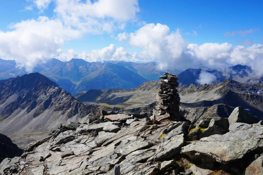 Gipfel des Lasörling in der Lasörlinggruppe in Osttirol.